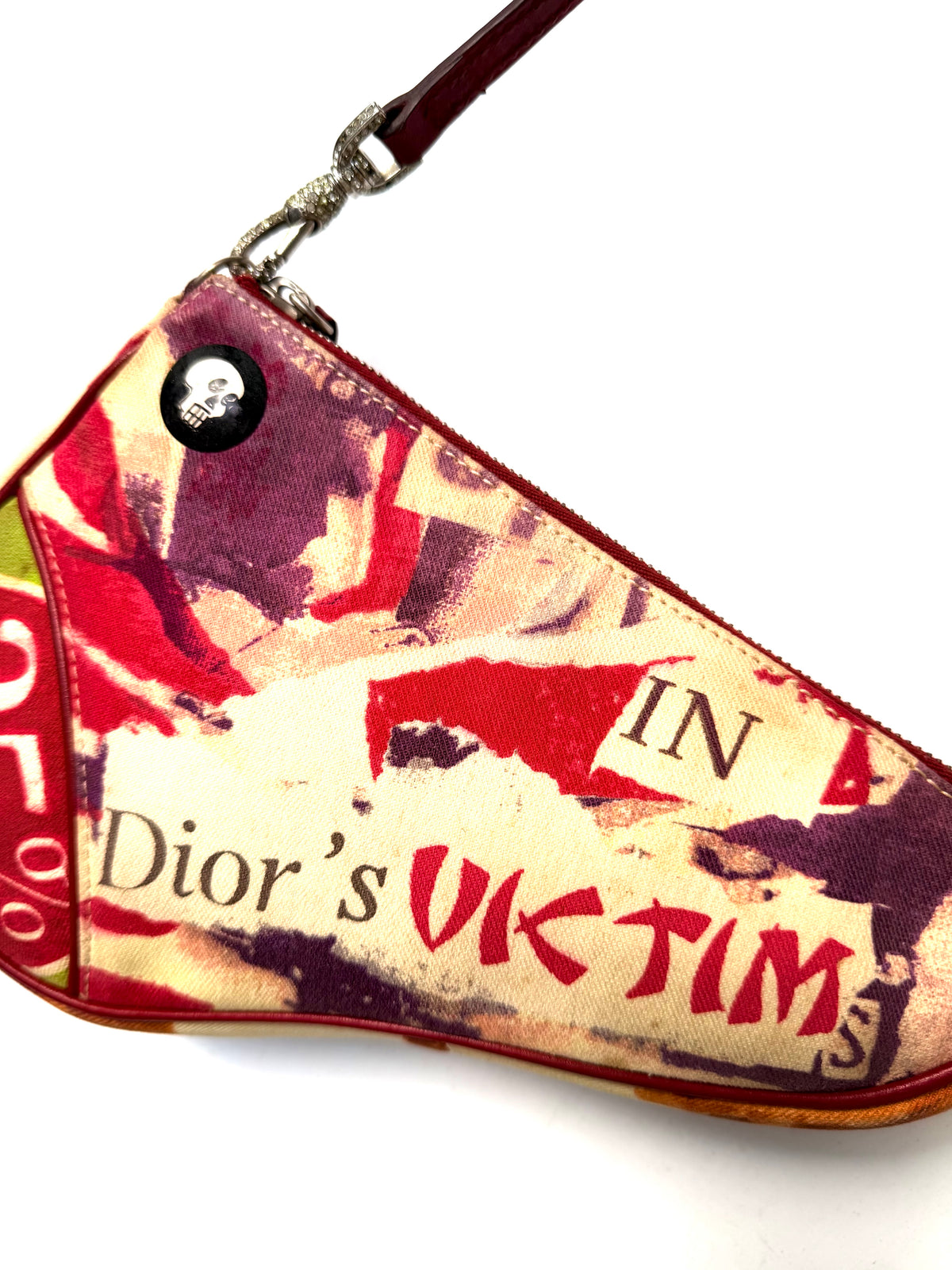 Christian Dior by John Galliano S/S2003 Victim Crystal Small Saddle