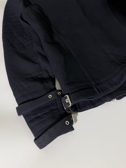 Pierre Balmain Navy Blue Convertible Jacket