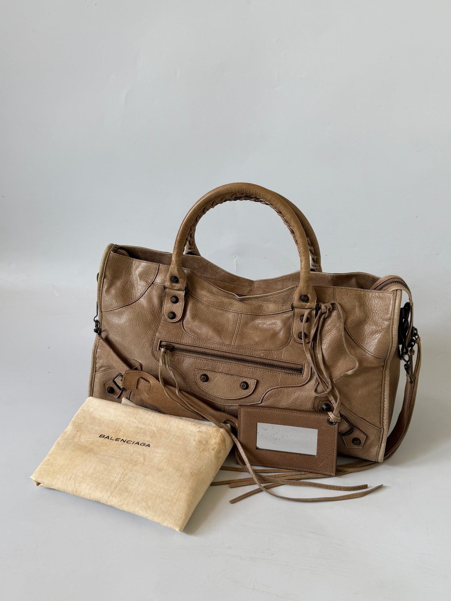 2000’s Balenciaga Brown Classic City Bag