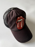 Chrome Hearts x Rolling Stones Leather Patch Trucker Hat