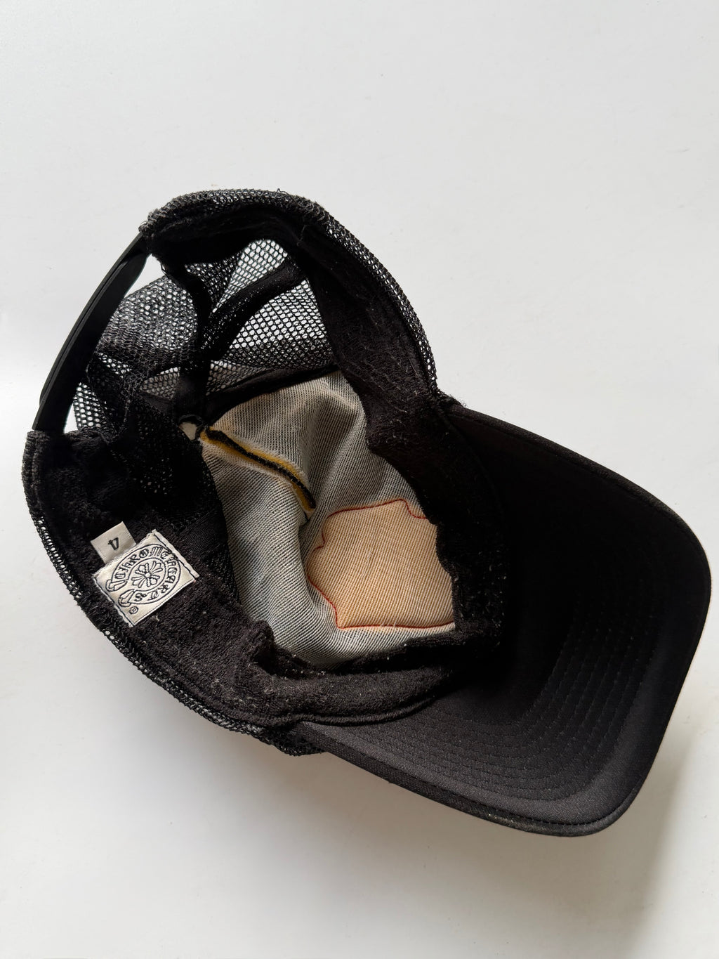 Chrome Hearts x Rolling Stones Leather Patch Trucker Hat