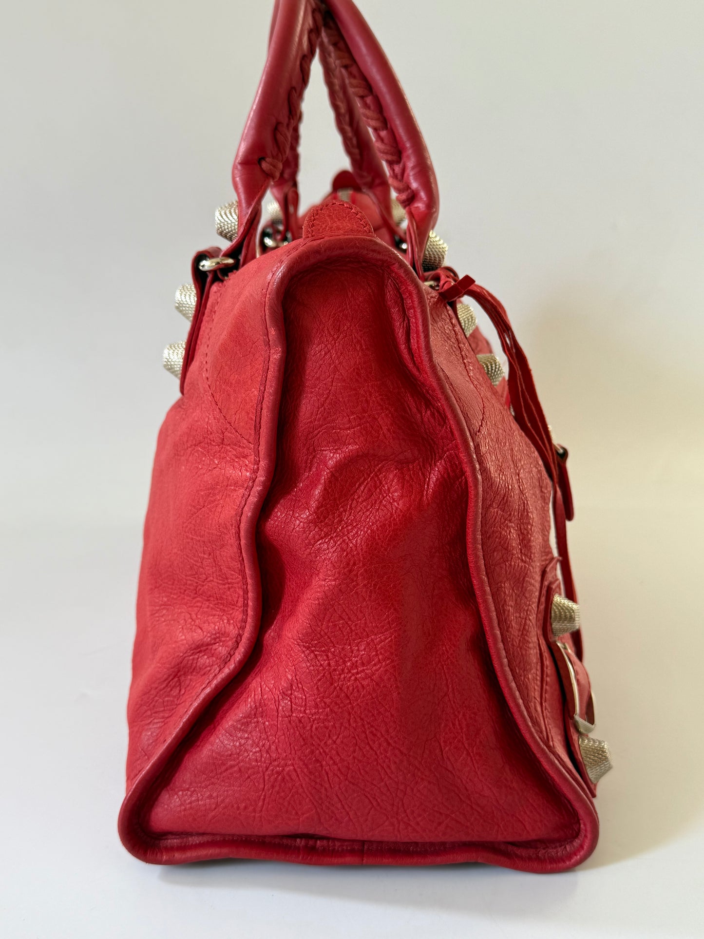 2000’s Balenciaga Red Classic City Bag