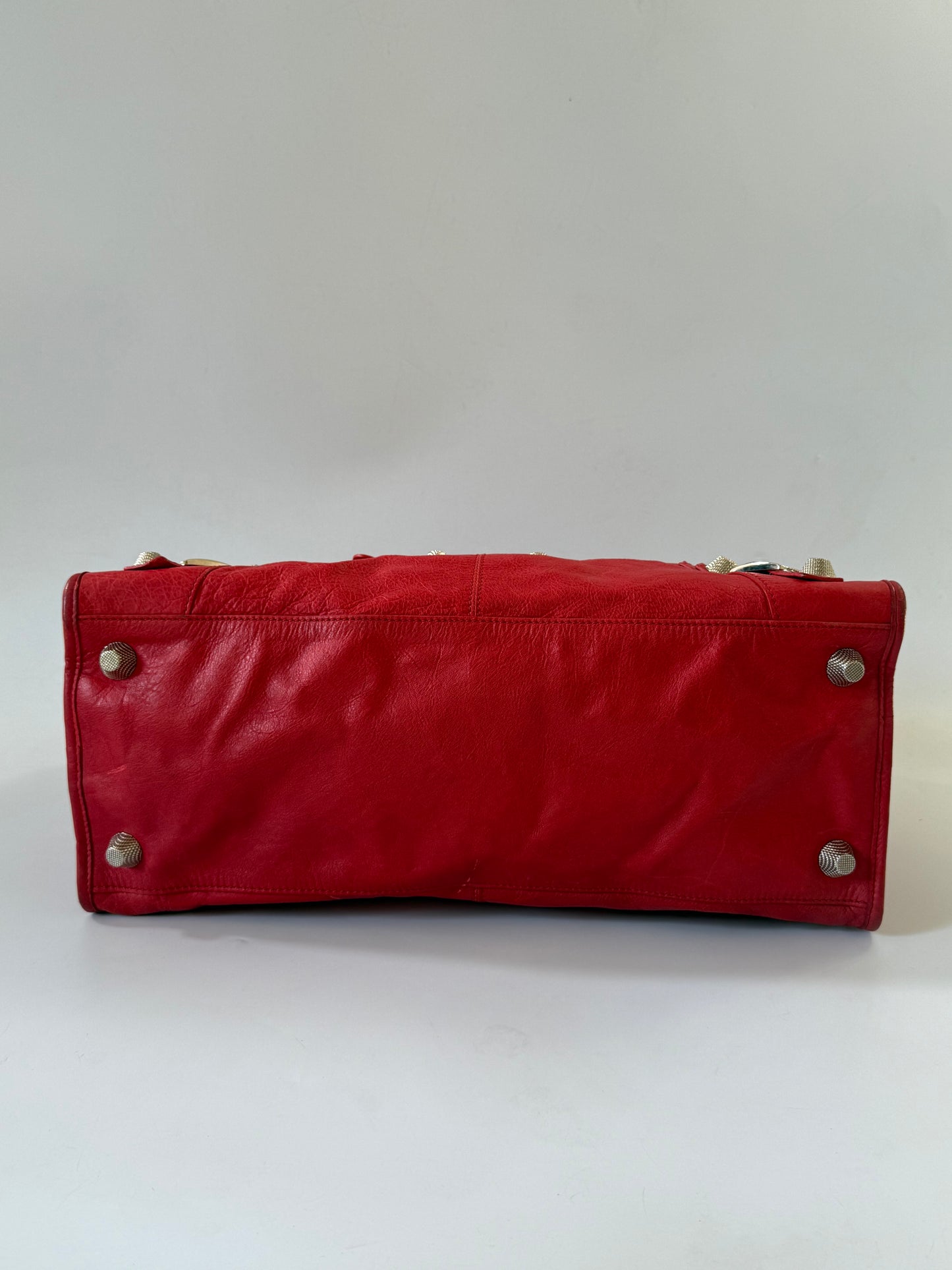 2000’s Balenciaga Red Classic City Bag