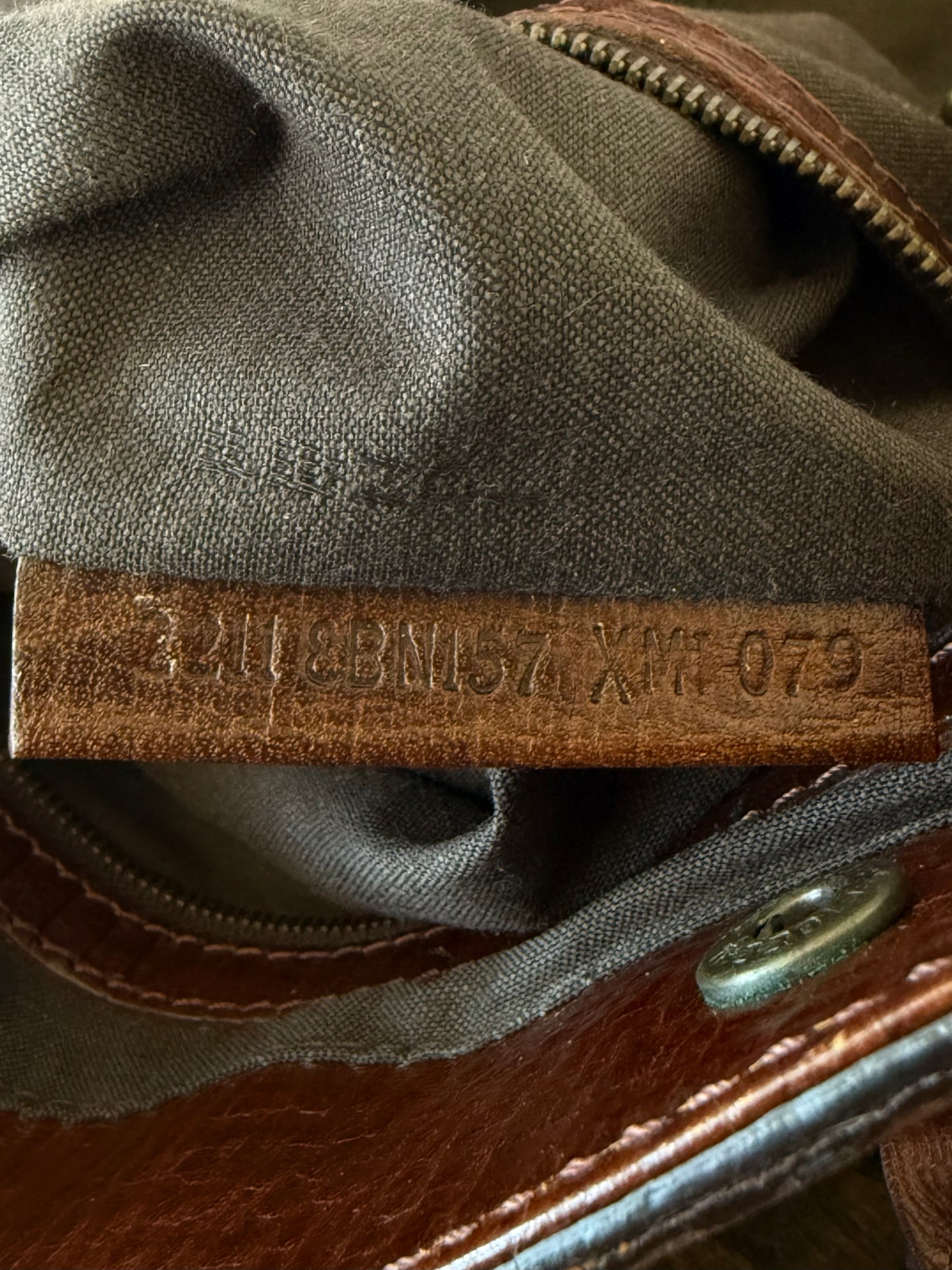 Fendi Zucca Pony Hair Du Jour Bag