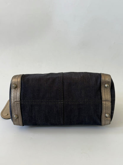 Chloe Denim Boston Bag