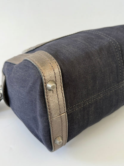 Chloe Denim Boston Bag