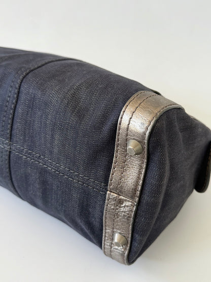 Chloe Denim Boston Bag