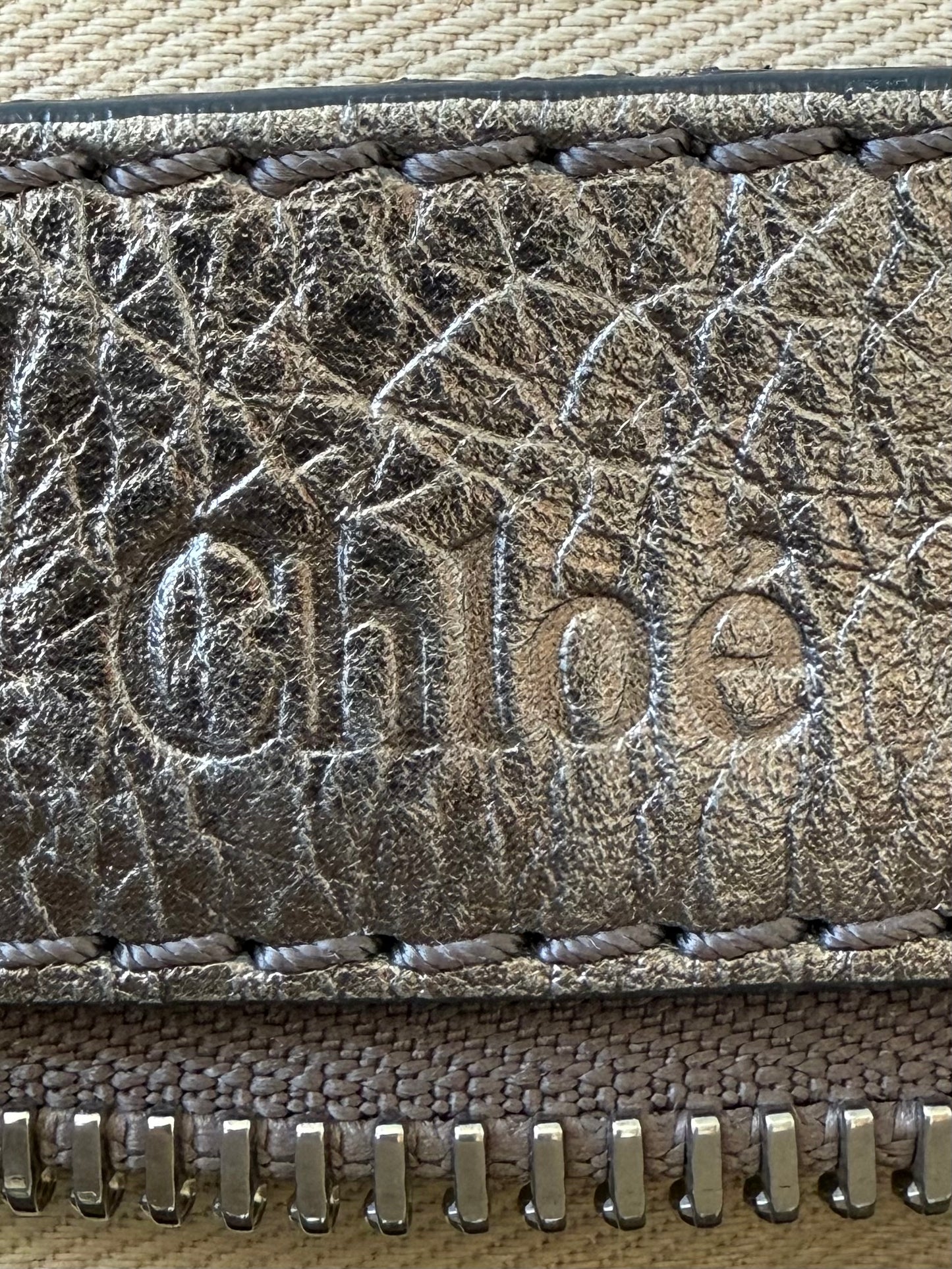 Chloe Denim Boston Bag