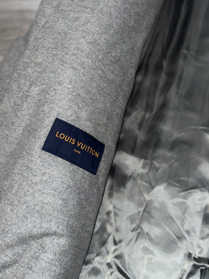 Louis Vuitton Virgil Agbloh Padded Runway Long Coat