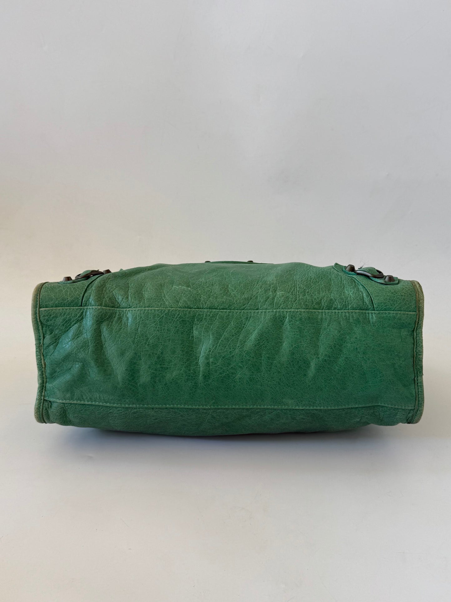 2000’s Balenciaga Green Classic City Bag