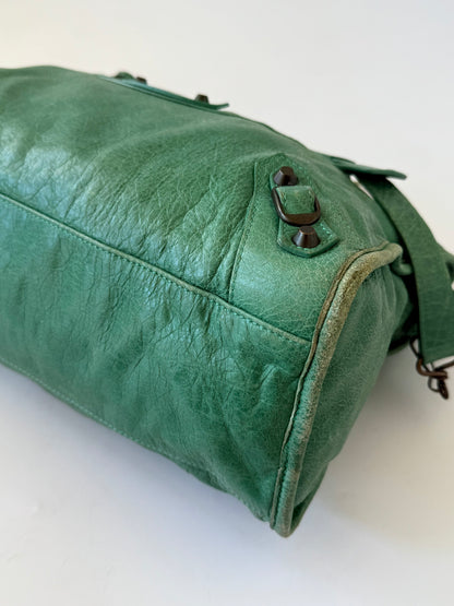 2000’s Balenciaga Green Classic City Bag