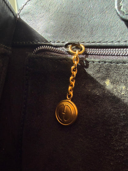 Rare Gucci Tom Ford 2000s Snaffle Horsebit Suede Leather Bag