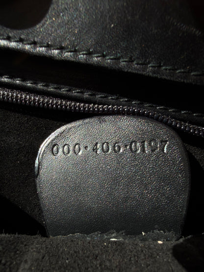 Rare Gucci Tom Ford 2000s Snaffle Horsebit Suede Leather Bag