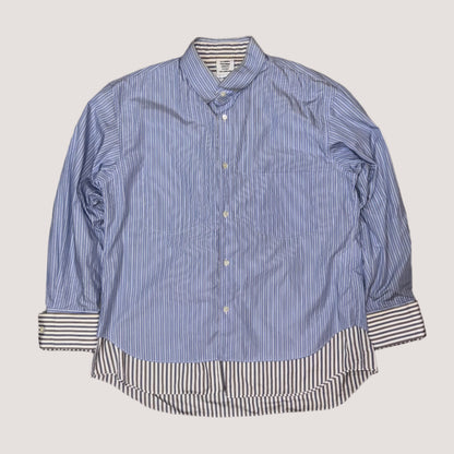 Vetements X CDG S/S'17 Double Layered Reversible Shirt