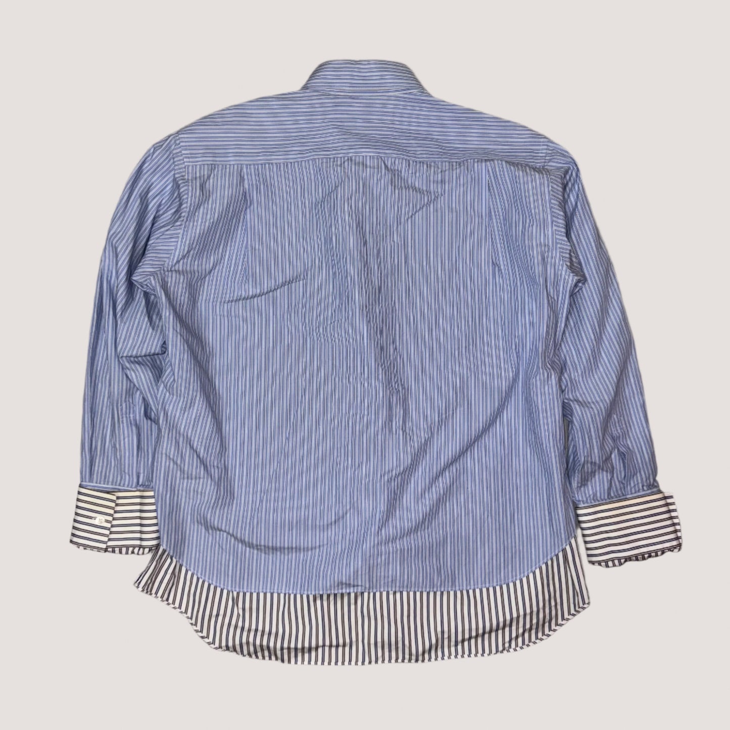 Vetements X CDG S/S'17 Double Layered Reversible Shirt