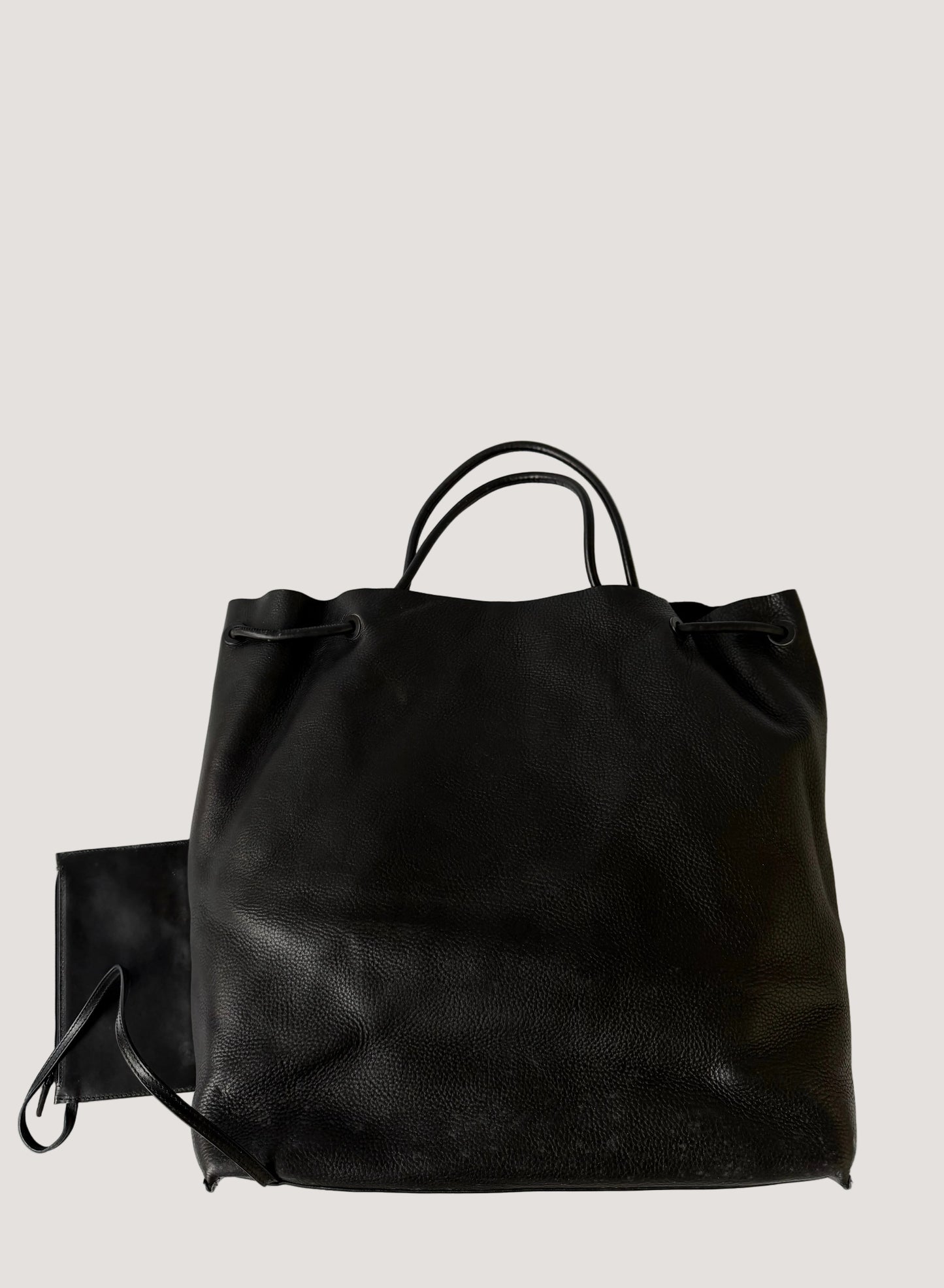 Gucci Reversible Black Leather Tote Bag