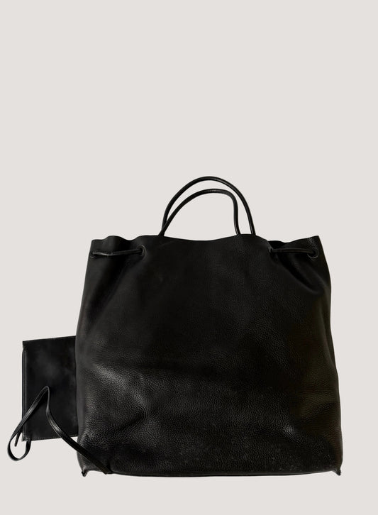 Gucci Reversible Black Leather Tote Bag