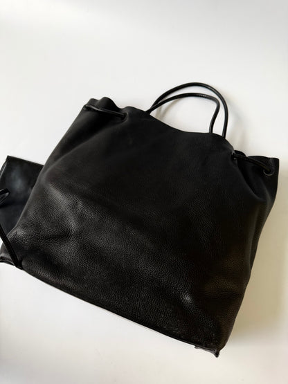 Gucci Reversible Black Leather Tote Bag