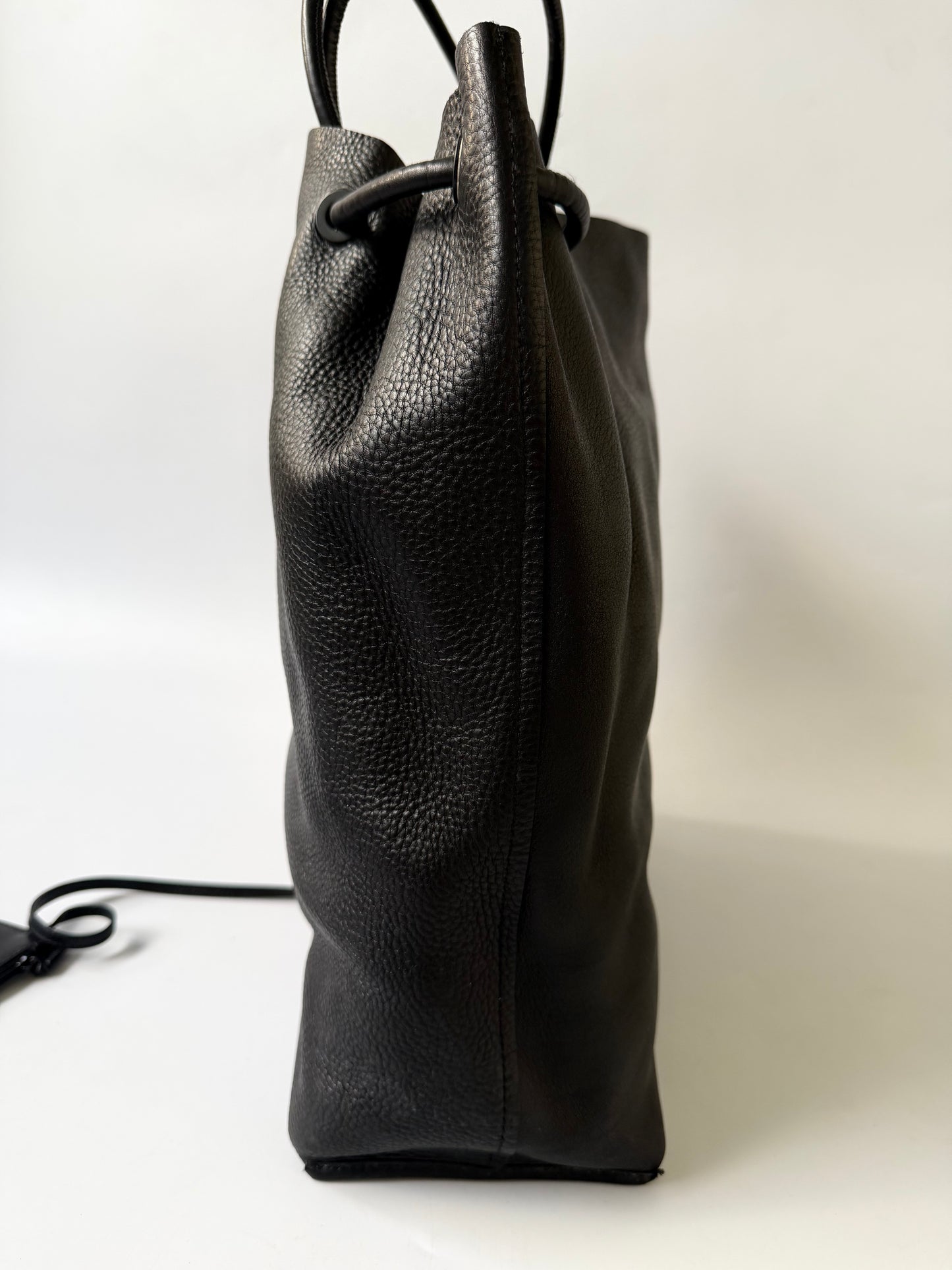 Gucci Reversible Black Leather Tote Bag