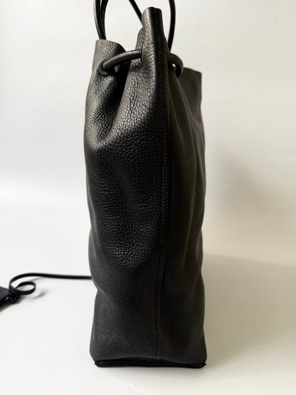 Gucci Reversible Black Leather Tote Bag