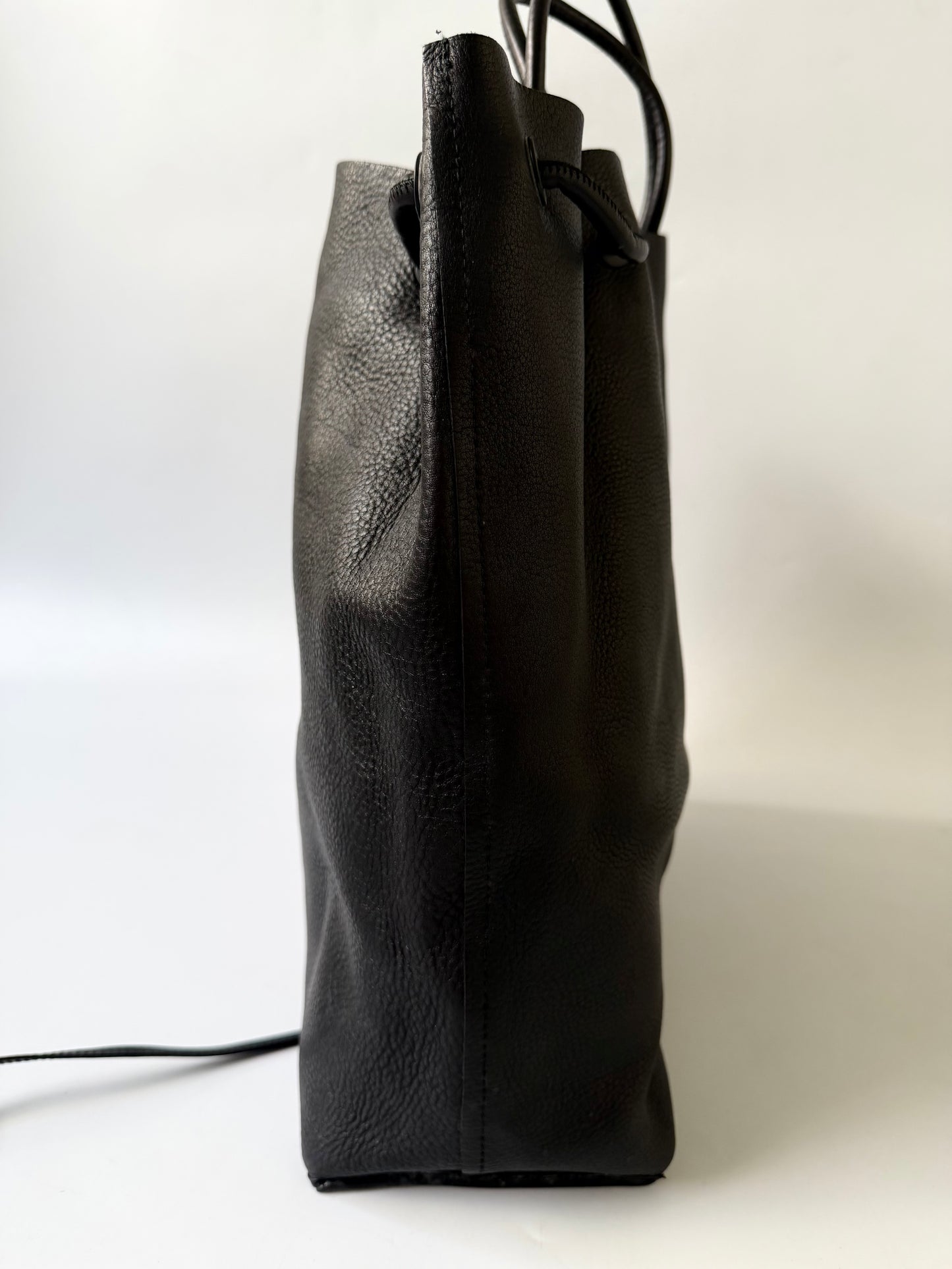 Gucci Reversible Black Leather Tote Bag