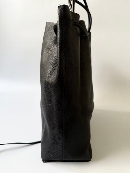 Gucci Reversible Black Leather Tote Bag