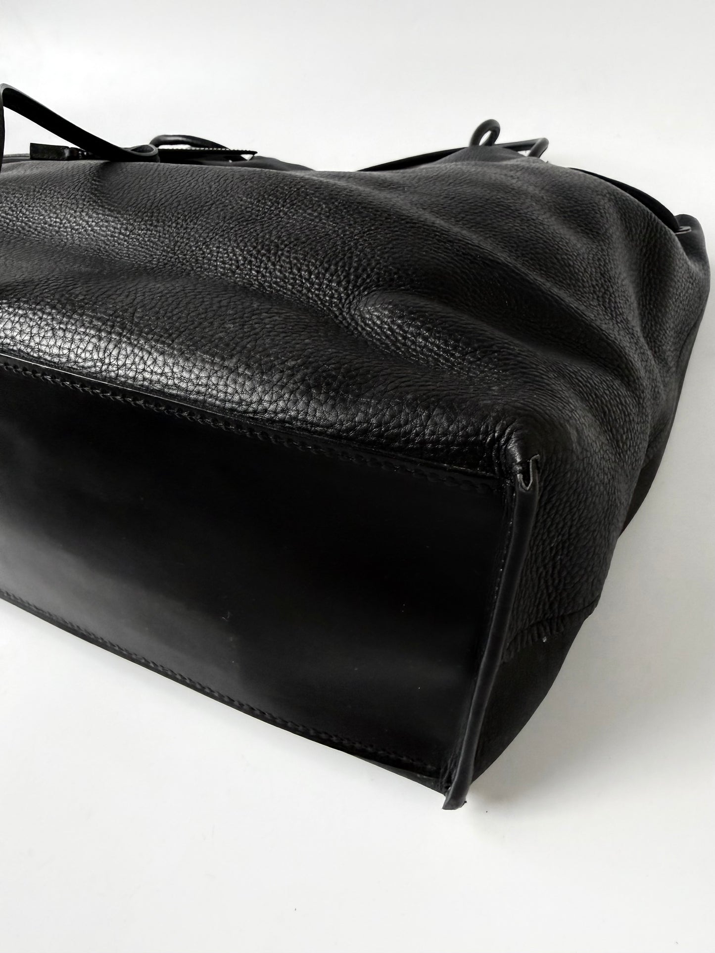 Gucci Reversible Black Leather Tote Bag