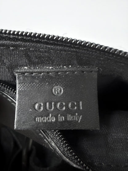 Gucci Reversible Black Leather Tote Bag