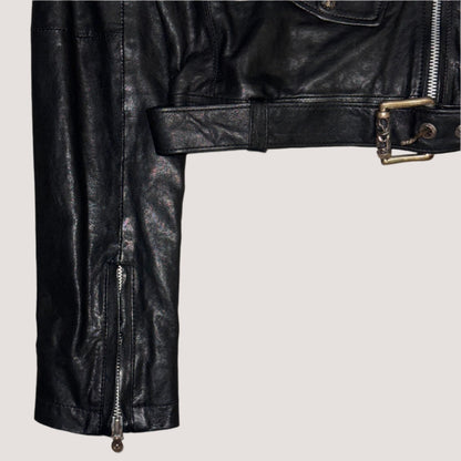 Chrome Hearts JJ Dean Biker Leather Jacket