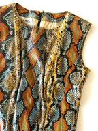 Vintage Chanel by Karl Largerfeld S/S 2000 Python Top