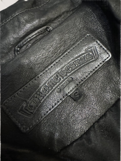 Chrome Hearts JJ Dean Biker Leather Jacket
