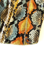 Vintage Chanel by Karl Largerfeld S/S 2000 Python Top