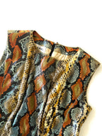 Vintage Chanel by Karl Largerfeld S/S 2000 Python Top