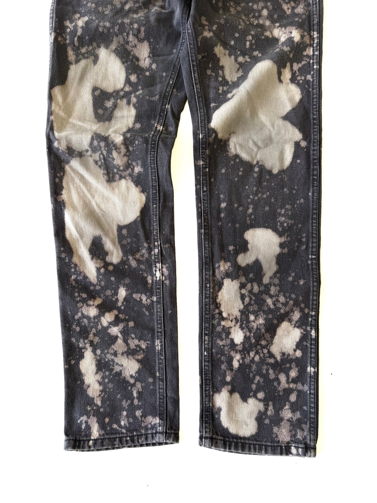 Gucci Bleached Black Denim Pants