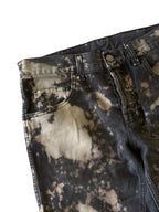 Gucci Bleached Black Denim Pants