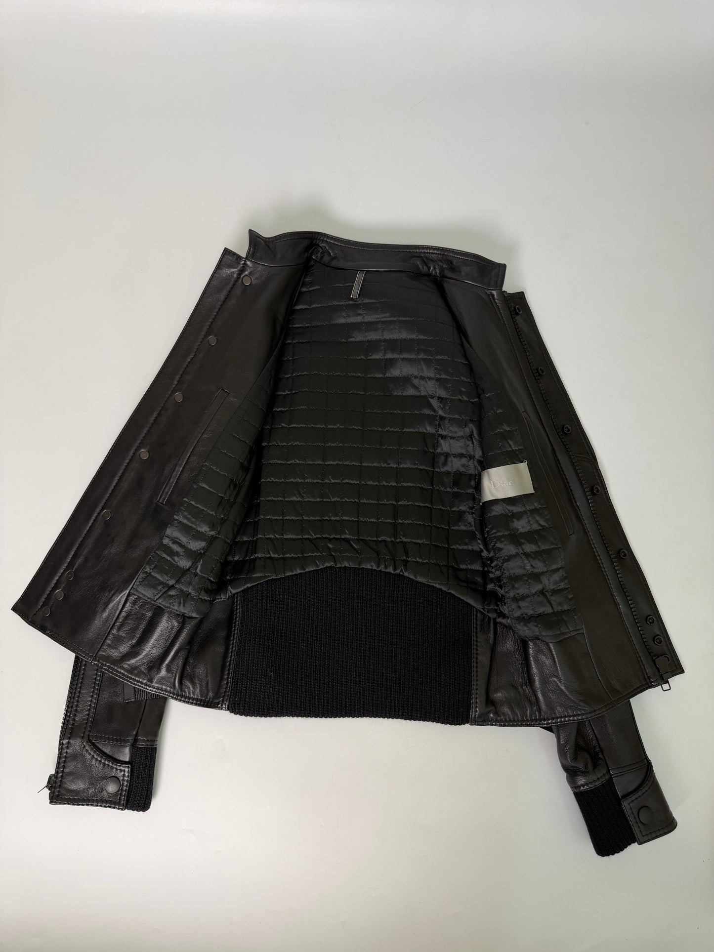 Dior Homme SS07 “Navigate” Biker Leather Jacket
