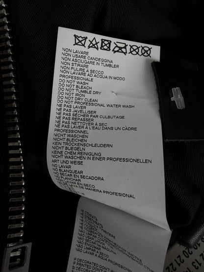 Maison Margiela Line 11 Black Leather Tote Bag