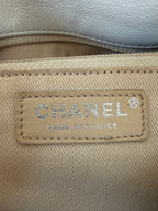 Chanel White Quilted Wild Stitch Single Flap Bag
