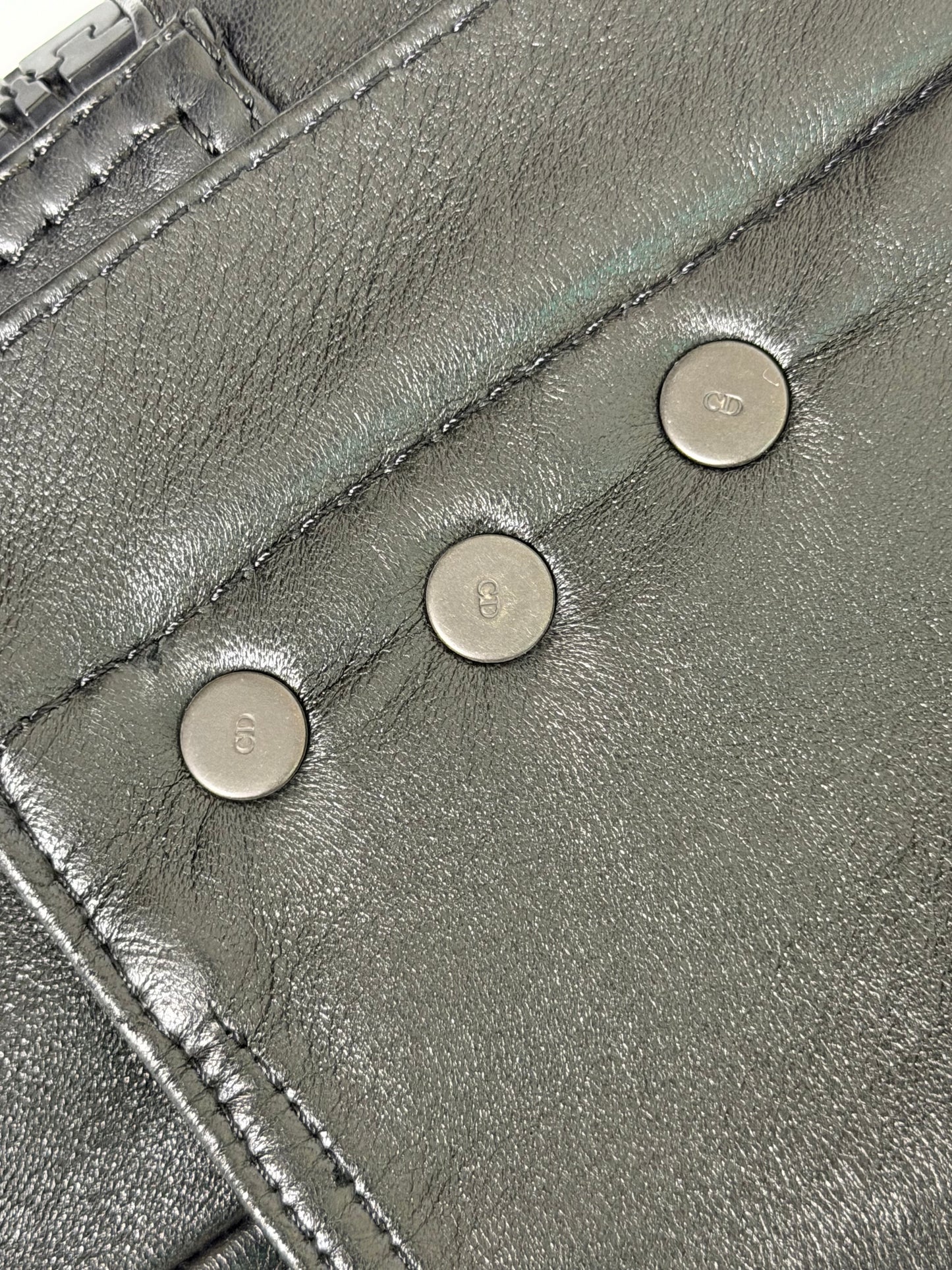 Dior Homme SS07 “Navigate” Biker Leather Jacket