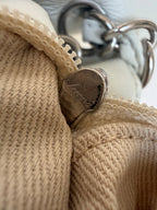 Chanel White Quilted Wild Stitch Single Flap Bag