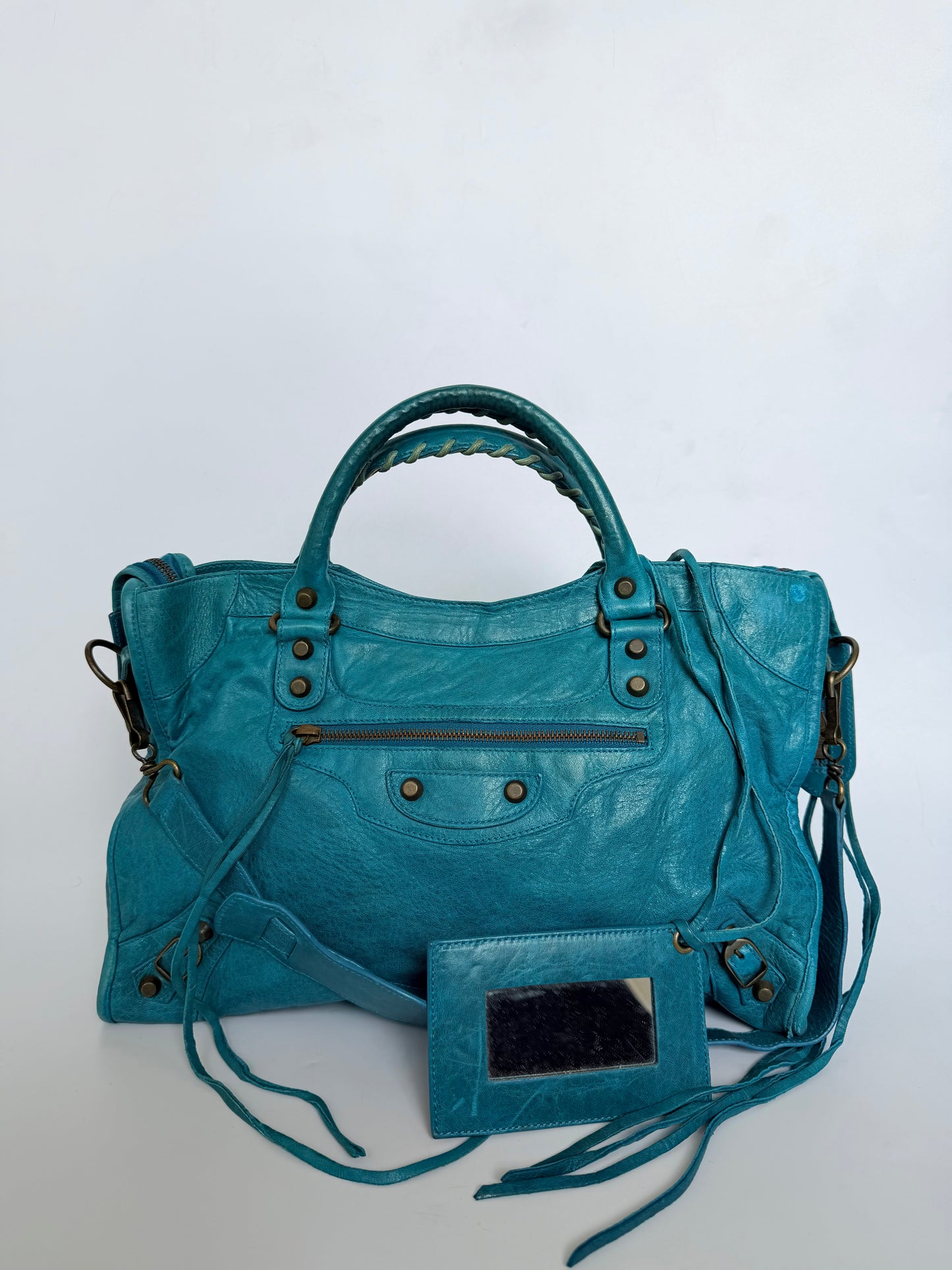 2000’s Balenciaga Tiffany Motorcycle City Bag