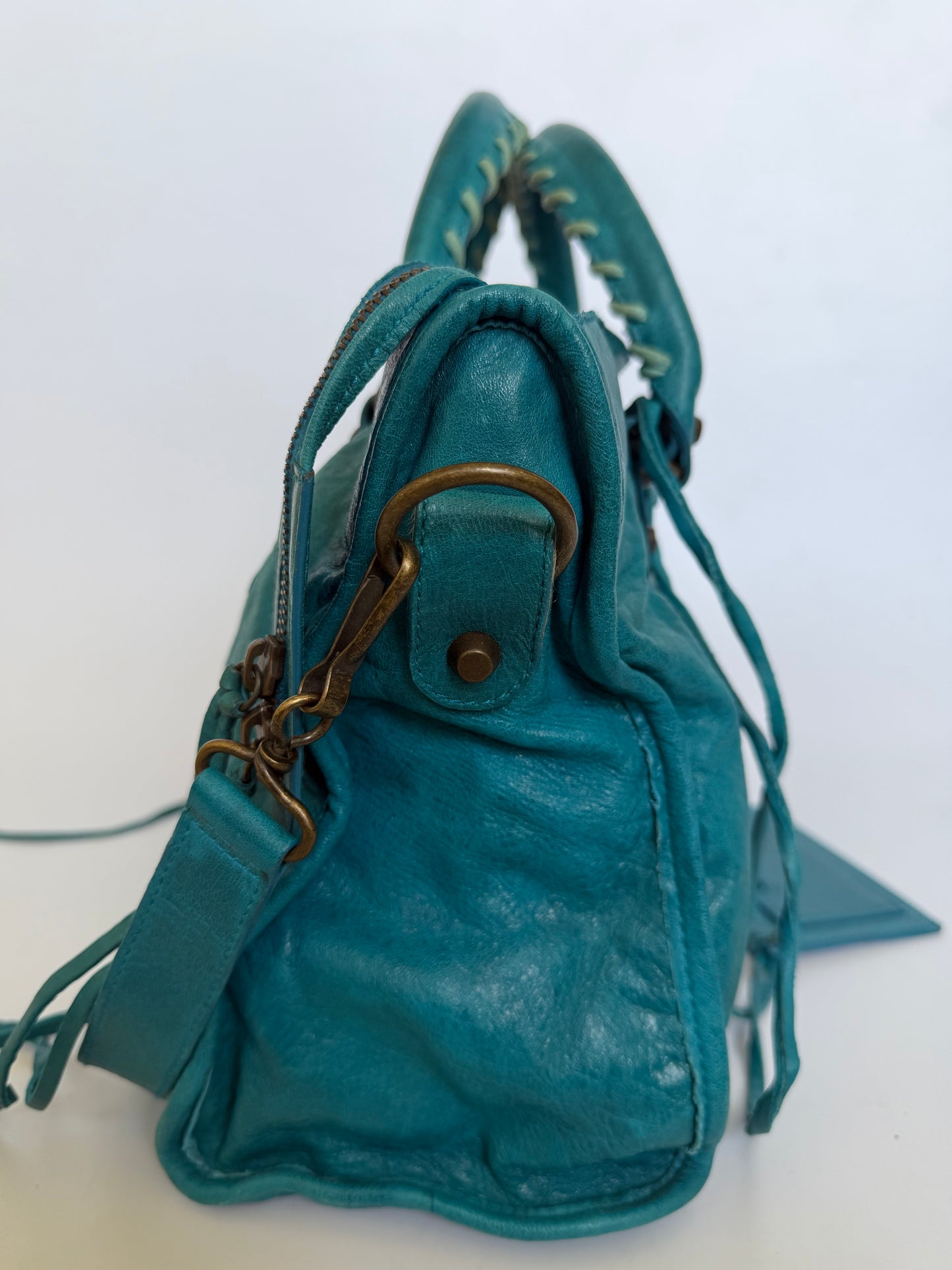 2000’s Balenciaga Tiffany Motorcycle City Bag
