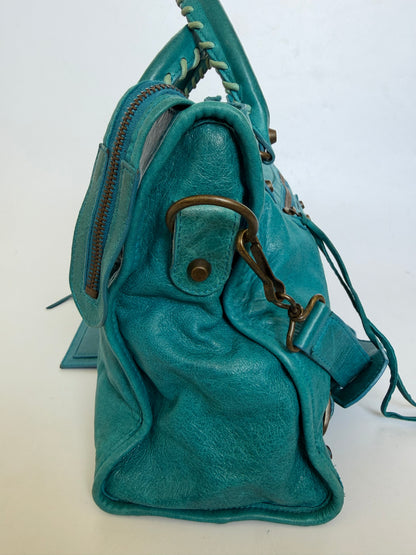 2000’s Balenciaga Tiffany Motorcycle City Bag