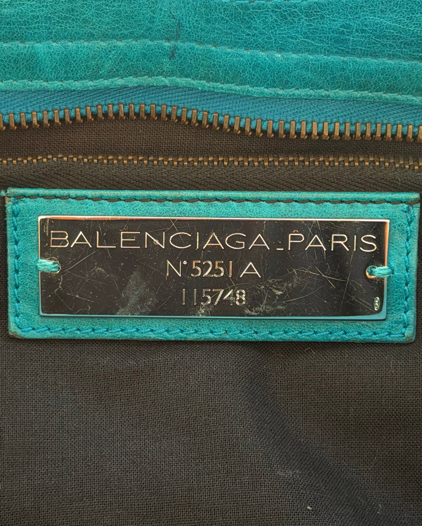 2000’s Balenciaga Tiffany Motorcycle City Bag