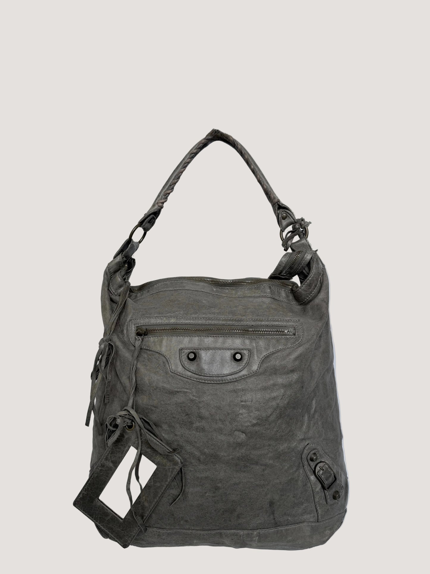 Balenciaga Gray Day Hobo Bag