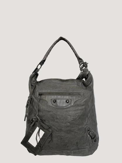 Balenciaga Gray Day Hobo Bag