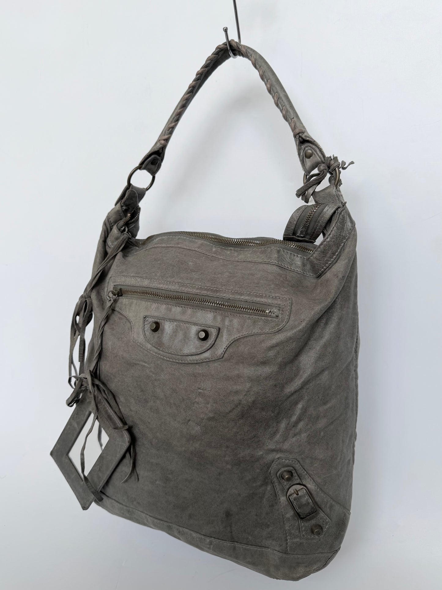 Balenciaga Gray Day Hobo Bag