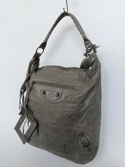 Balenciaga Gray Day Hobo Bag