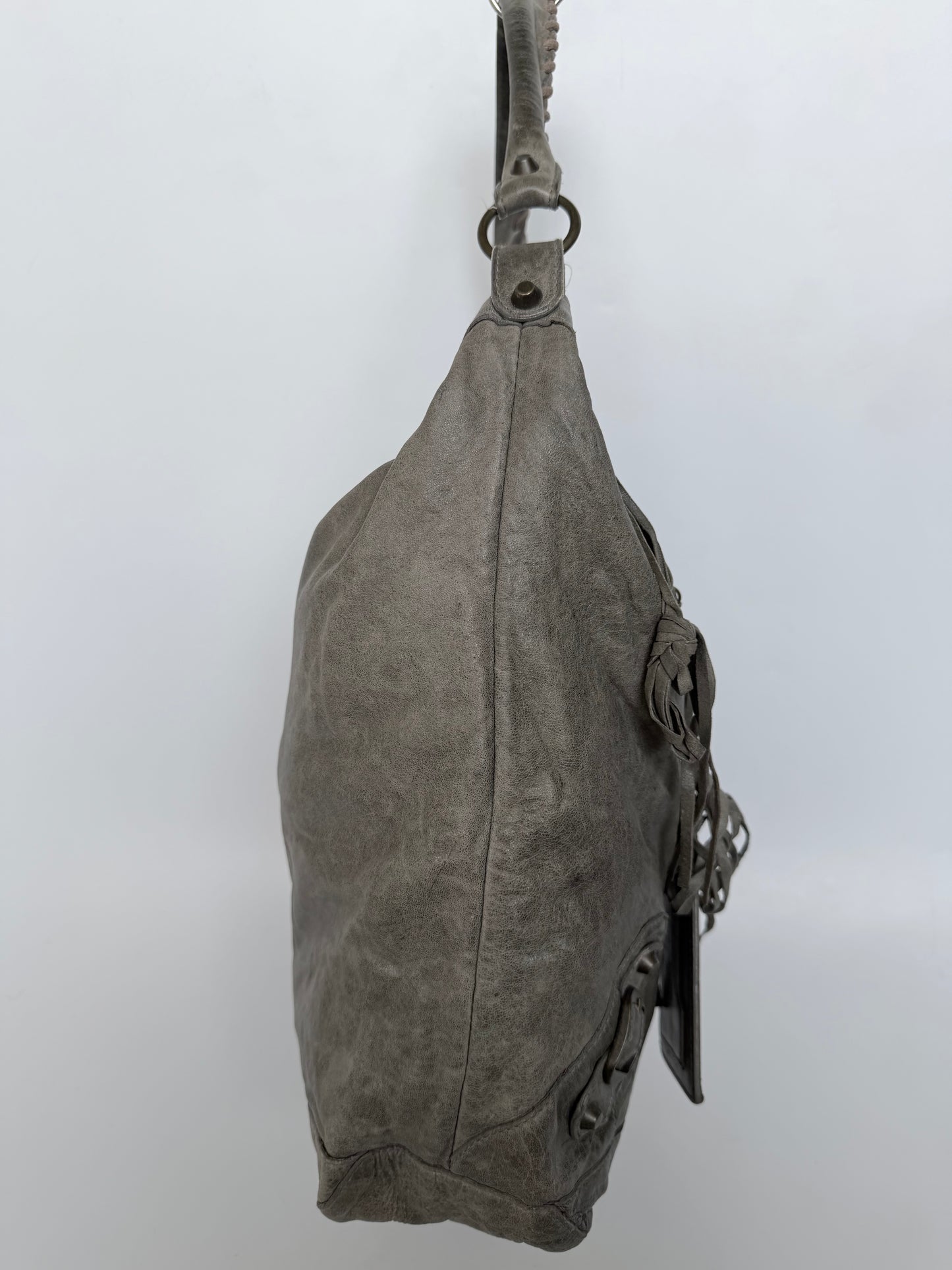 Balenciaga Gray Day Hobo Bag
