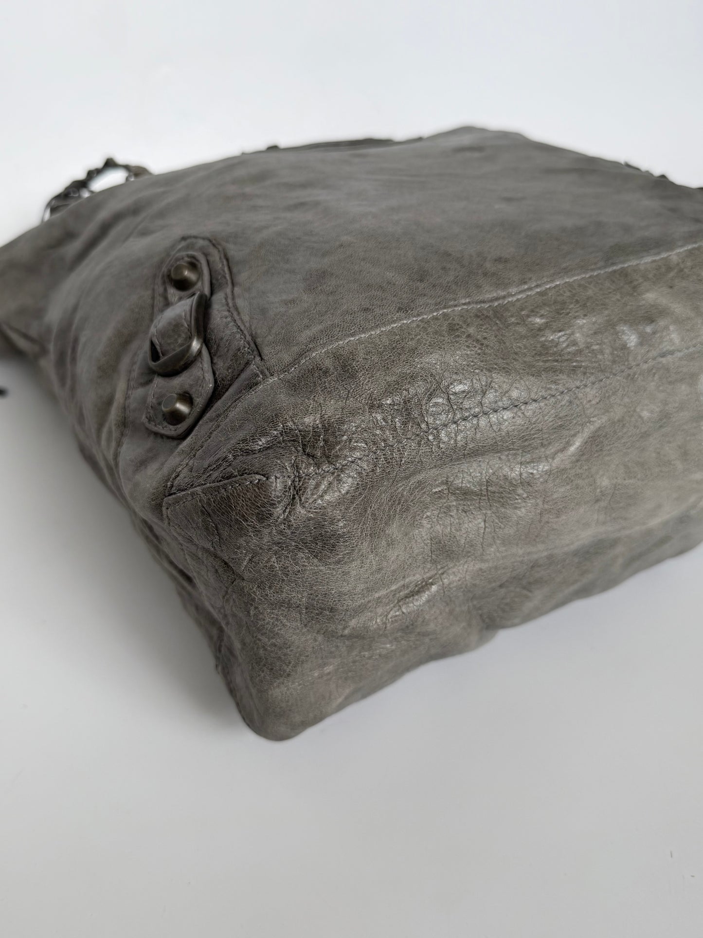 Balenciaga Gray Day Hobo Bag